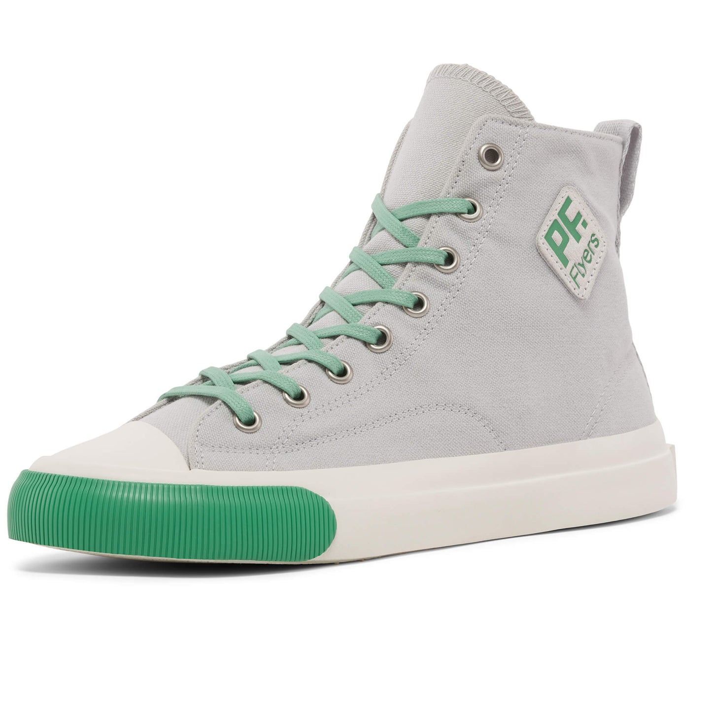 Good Grey All American Hi Top | Unisex Canvas Sneaker