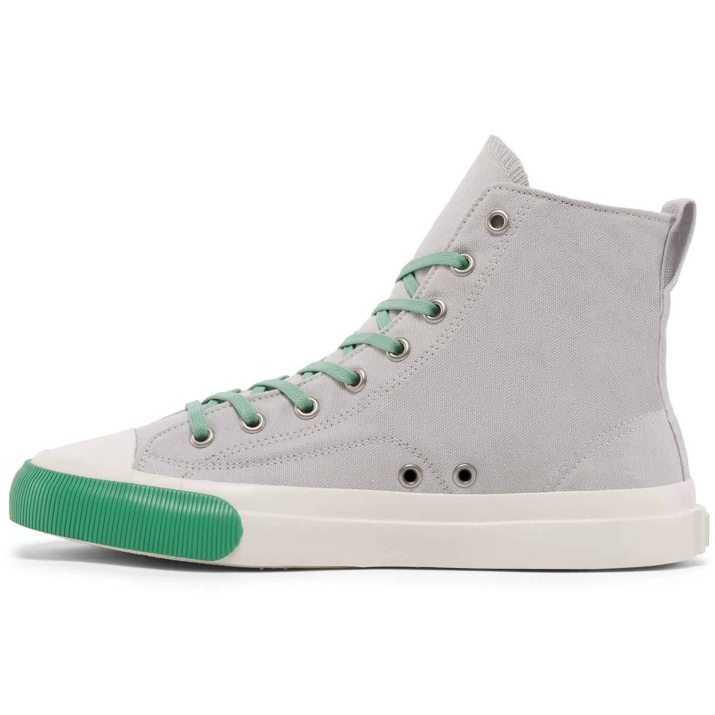 Good Grey All American Hi Top | Unisex Canvas Sneaker