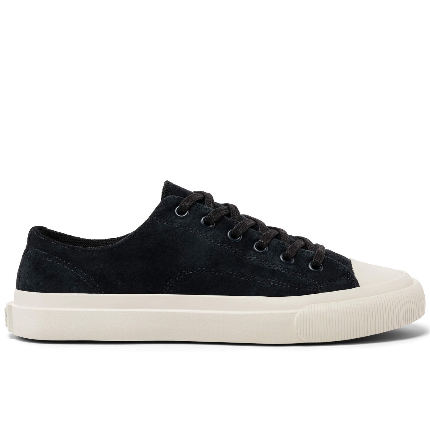 Jet Black All American Lo Top | Unisex Suede Sneaker