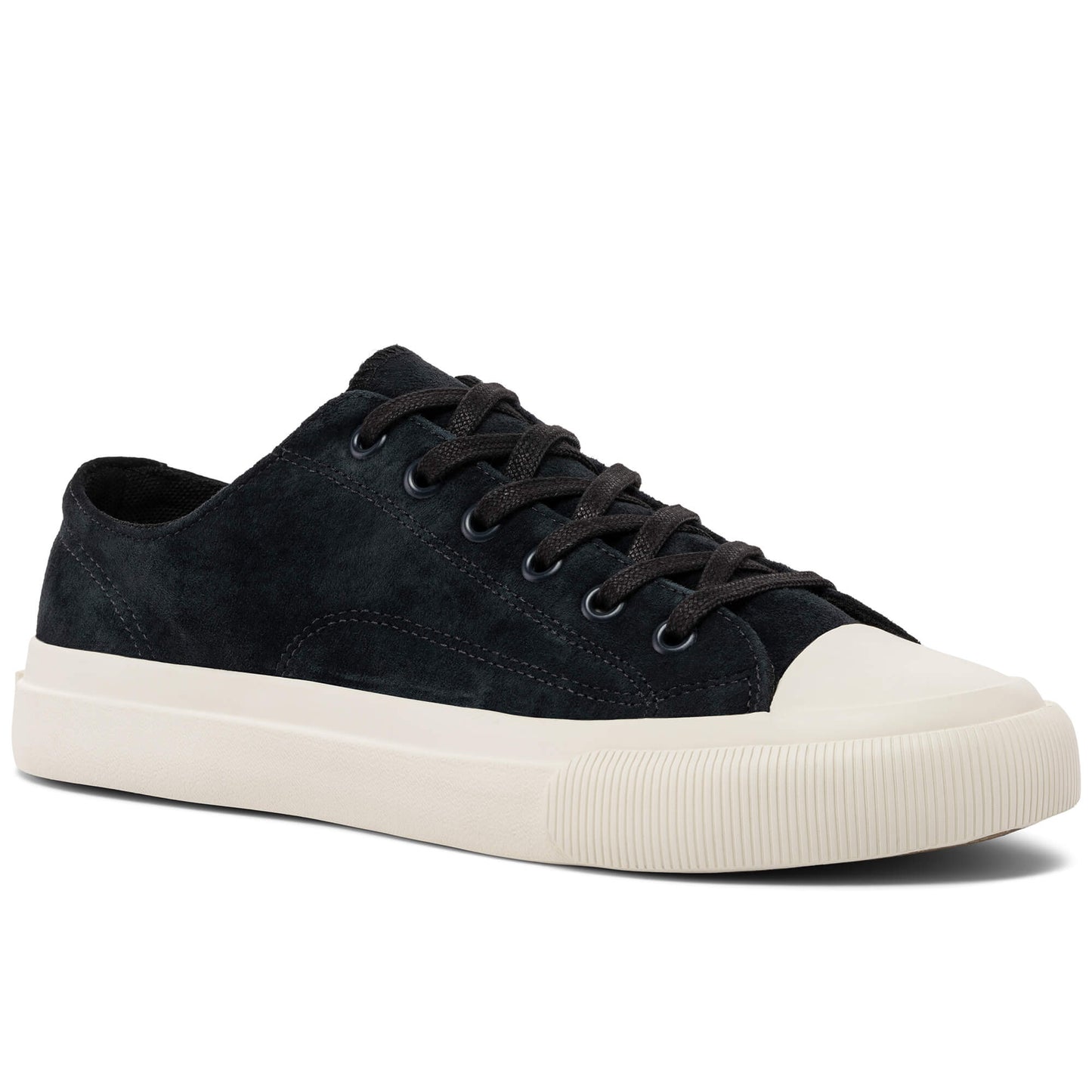 Jet Black All American Lo Top | Unisex Suede Sneaker