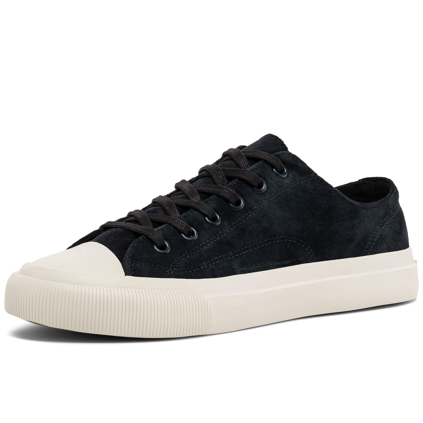 Jet Black All American Lo Top | Unisex Suede Sneaker