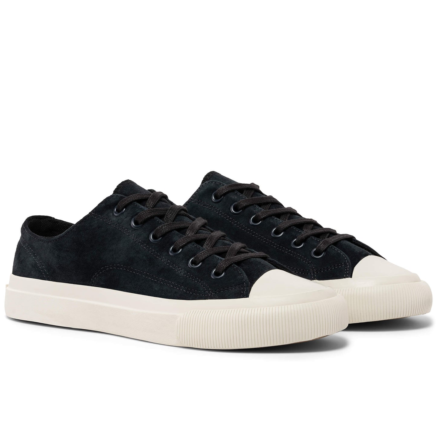 Jet Black All American Lo Top | Unisex Suede Sneaker