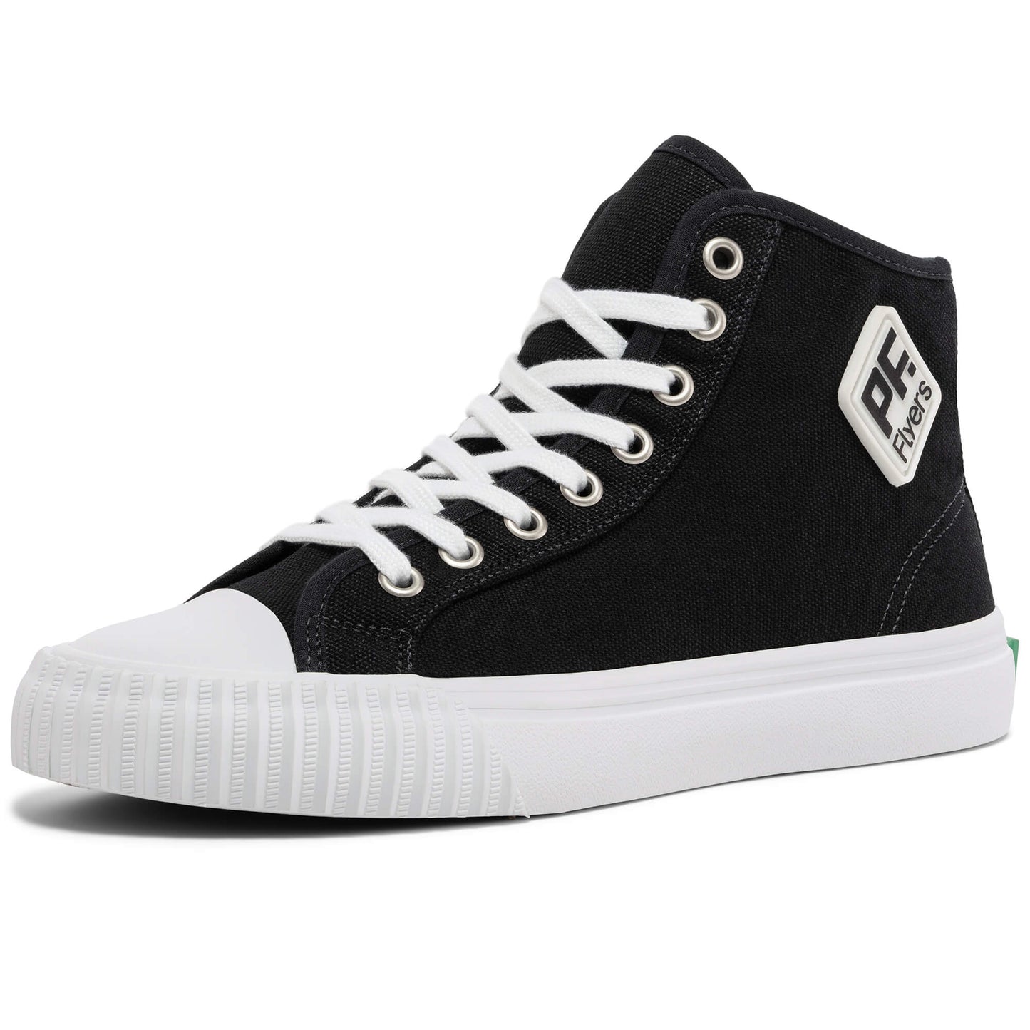 Black Classic Center Hi Top | Unisex Canvas Sneaker