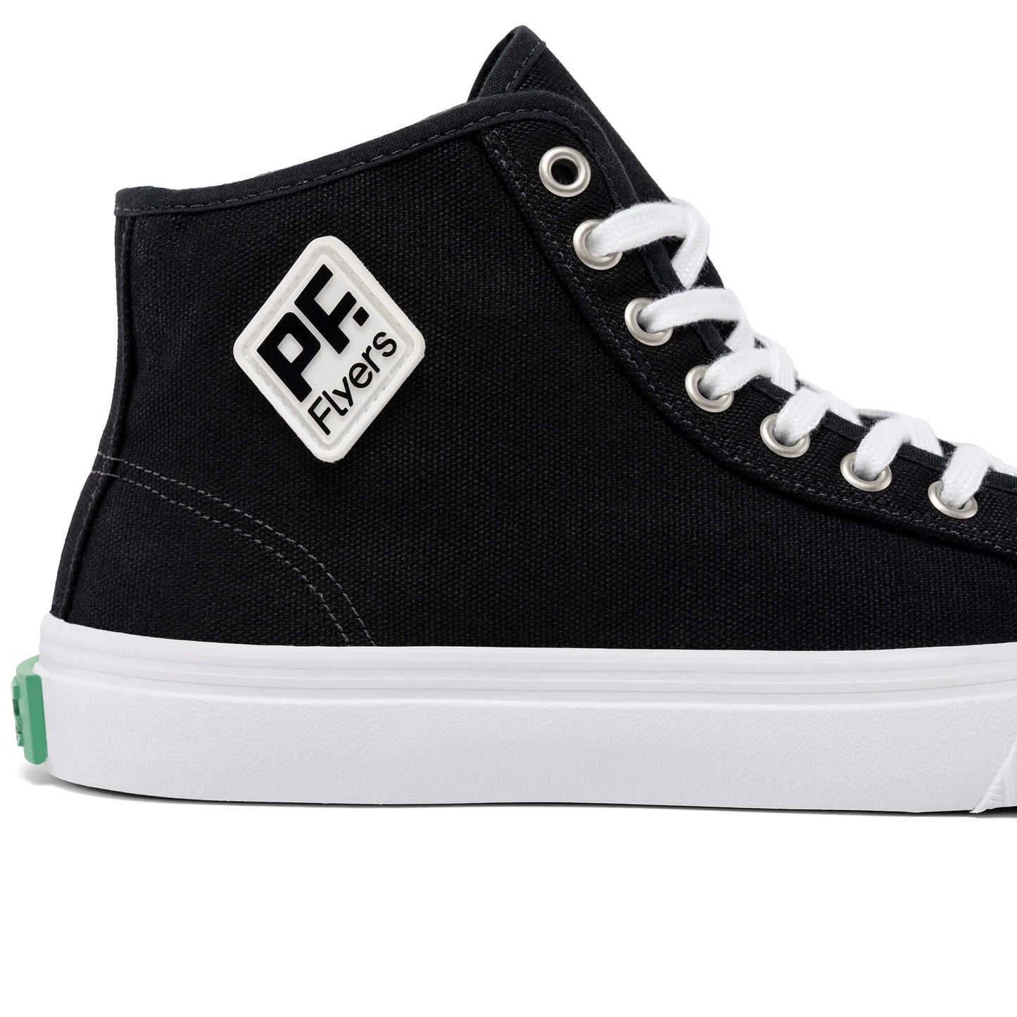Black Classic Center Hi Top | Unisex Canvas Sneaker