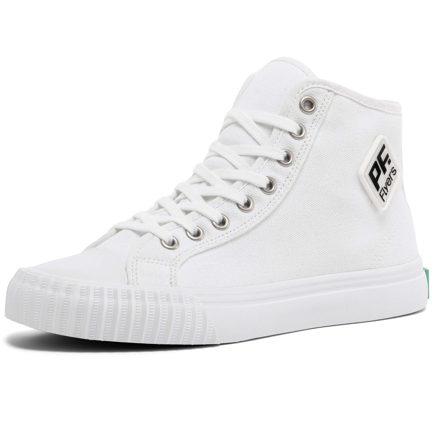 White Classic Center Hi Top | Unisex Canvas Sneaker