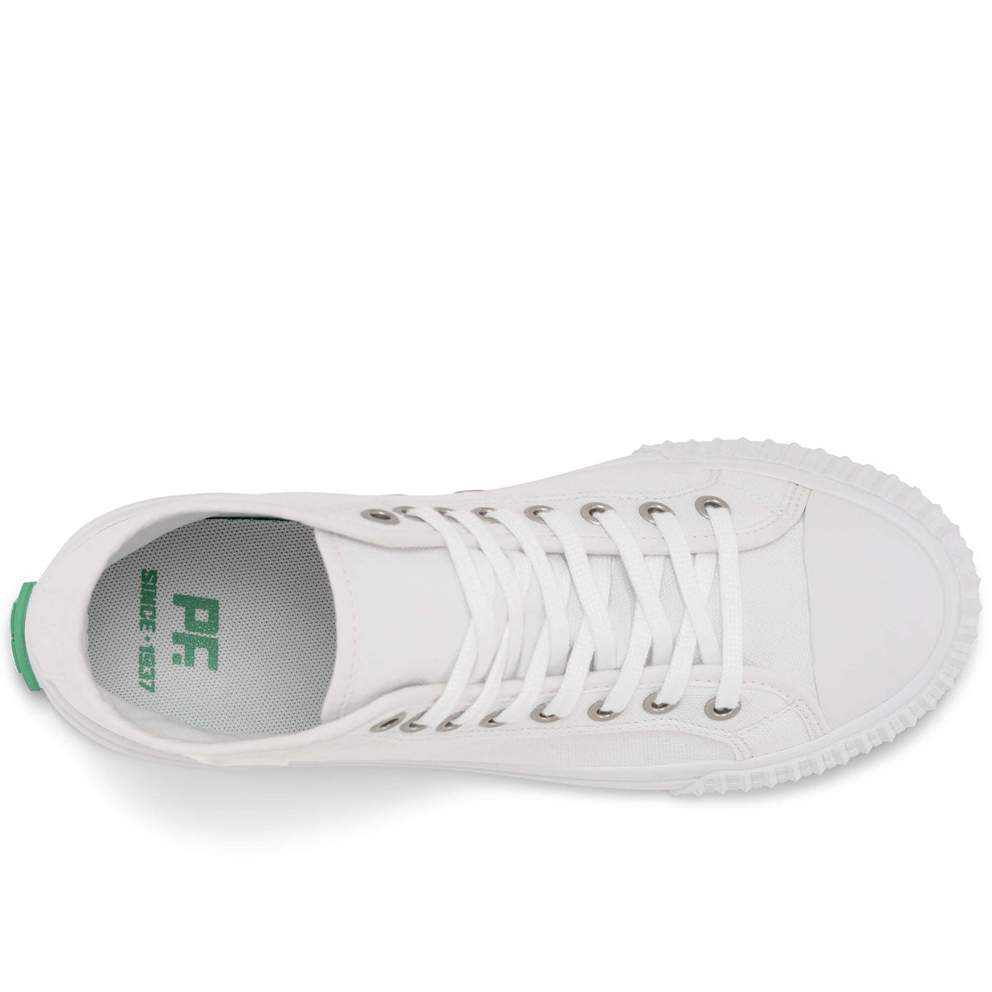 White Classic Center Hi Top | Unisex Canvas Sneaker