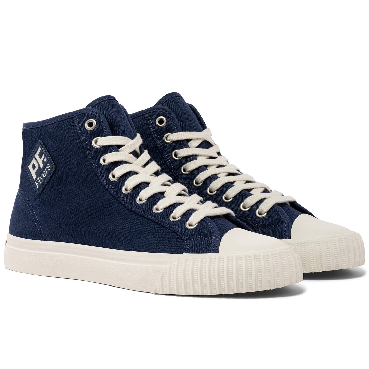 Navy Classic Center Hi Top | Unisex Canvas Sneaker