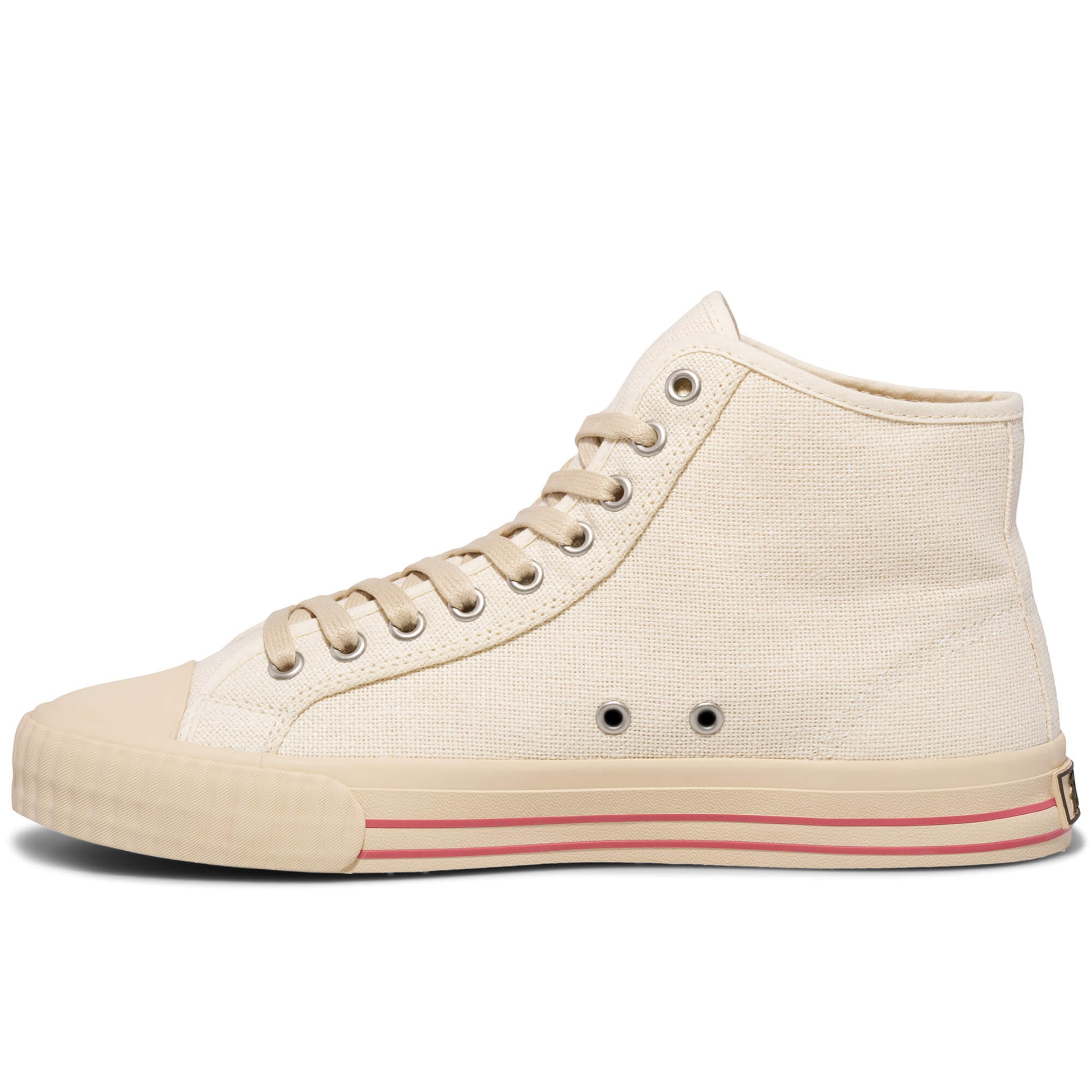 Center High-Top White/Biscotti