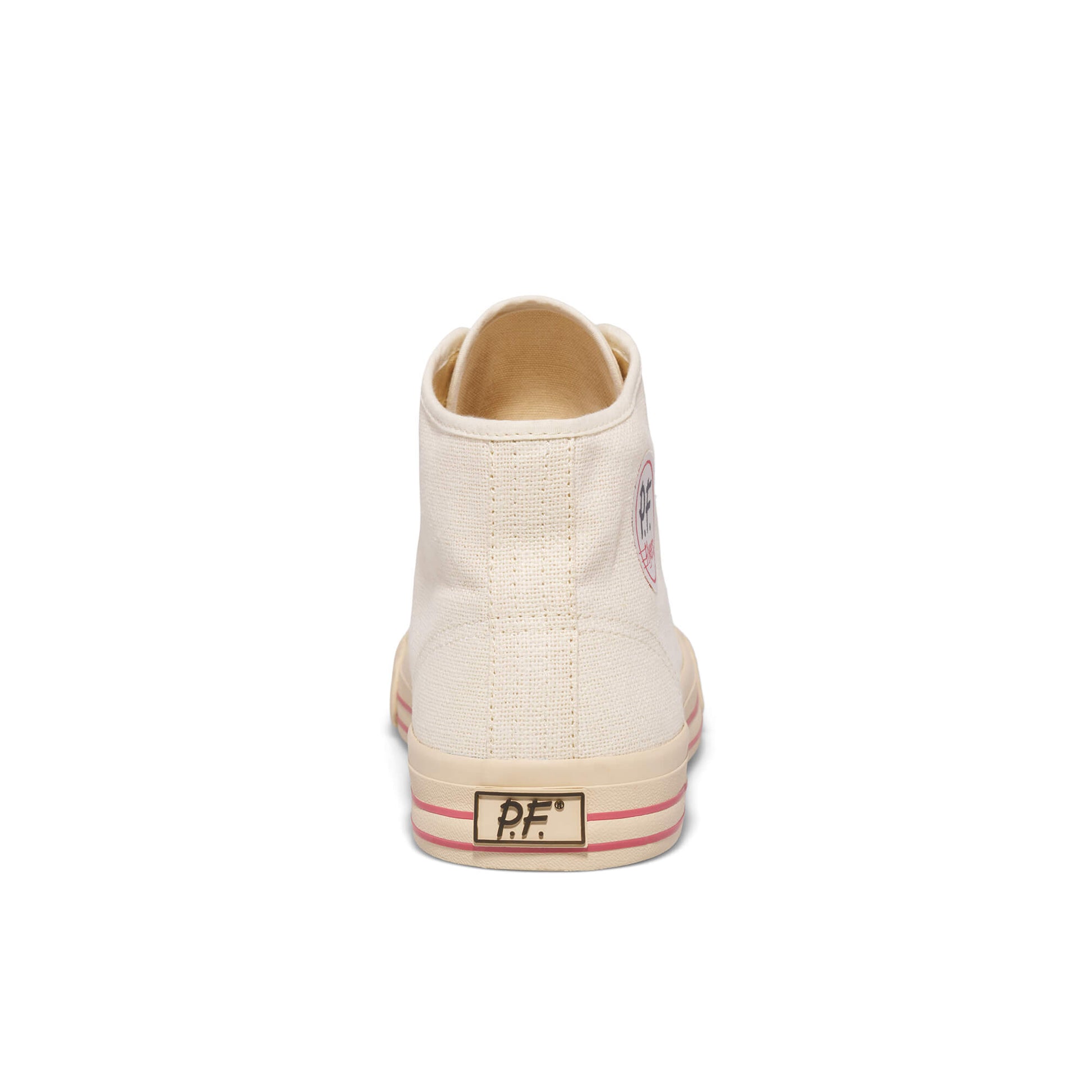 Center High-Top White/Biscotti
