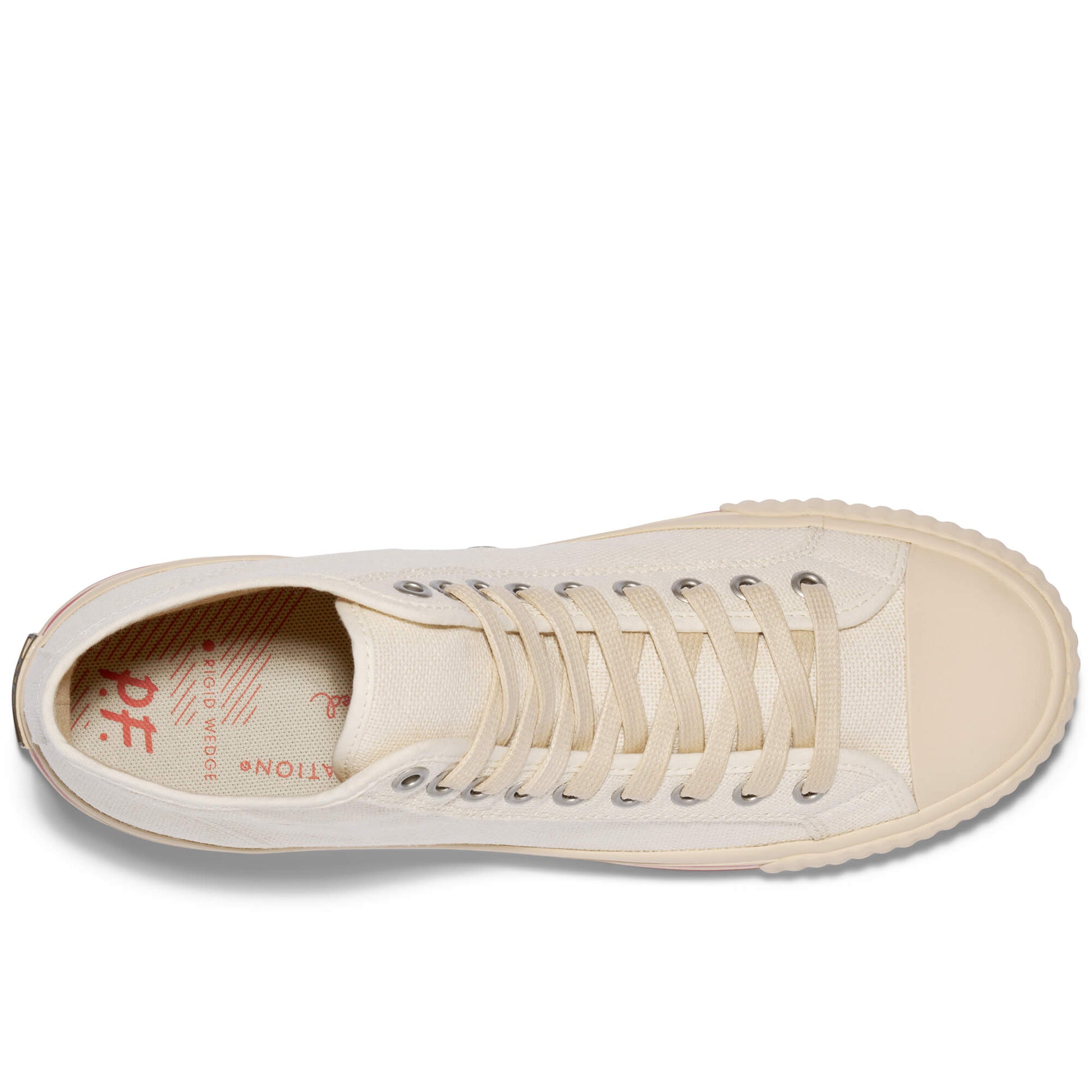 Center High-Top White/Biscotti