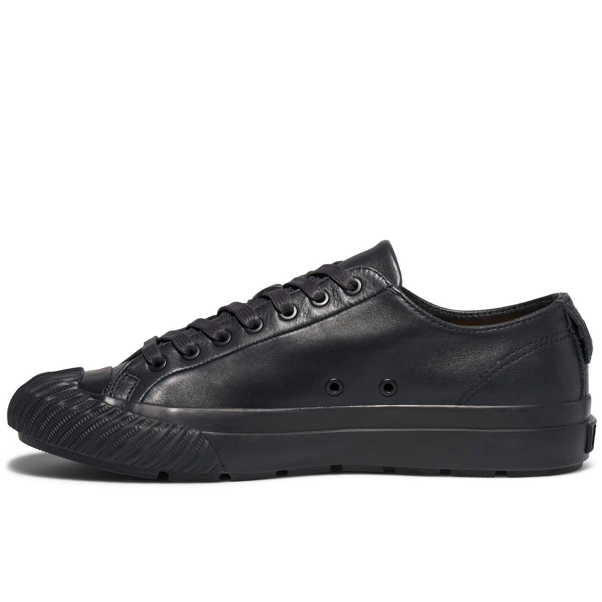 Grounder Low-Top Black/Leather
