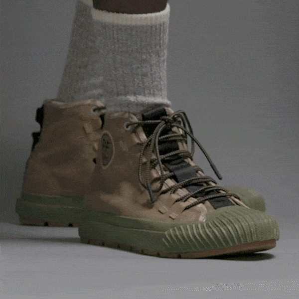 Grounder High-Top Sand/Green