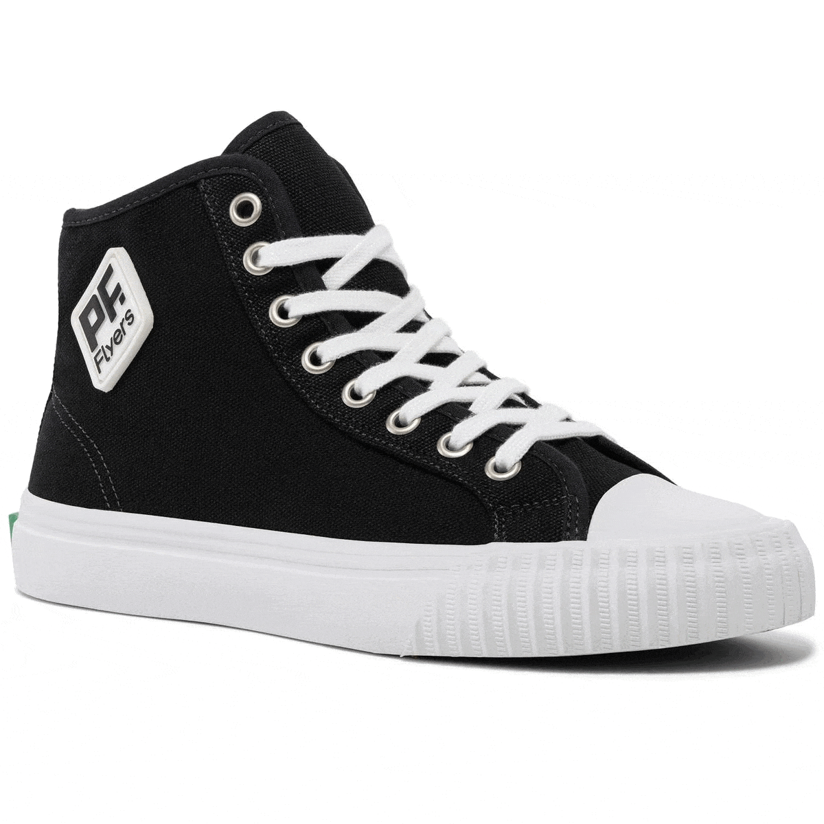 Black Classic Center Hi Top | Unisex Canvas Sneaker