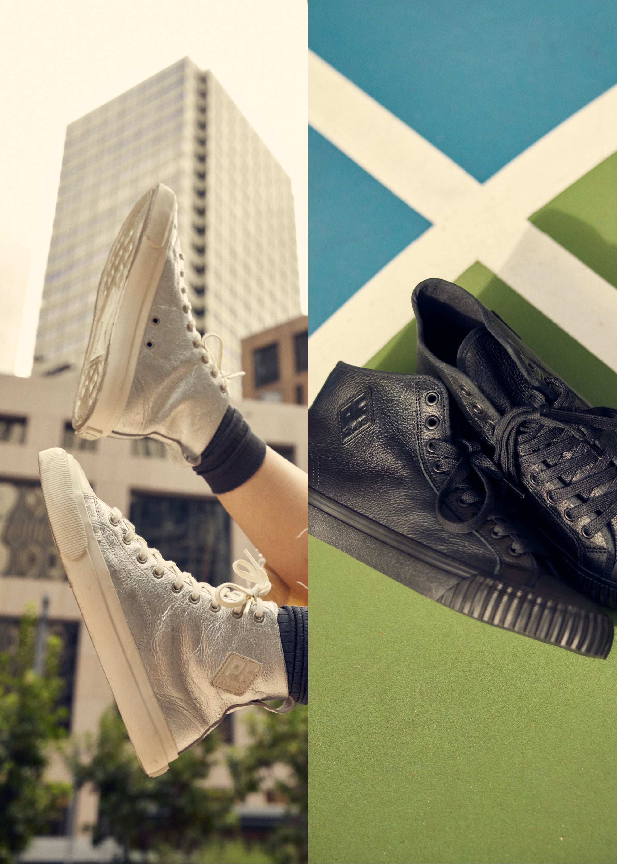 Leather sneakers that take your style from casual to luxe P.F. Flyers