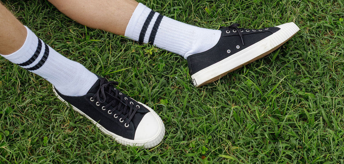 P.F. Flyers low-top canvas sneakers