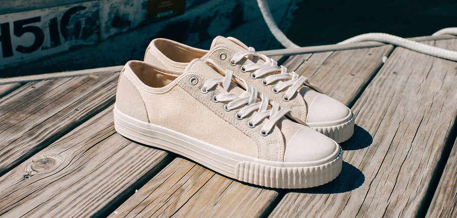 Introducing The Center Vintage Collection: Classic Sneakers With Woven Texture