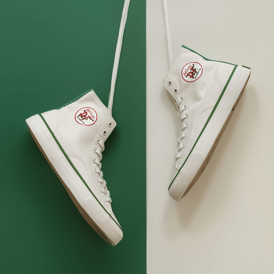 All-American high-top and low-top sneakers