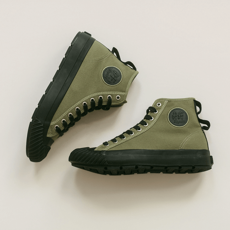 Military Inspired Canvas Shoes