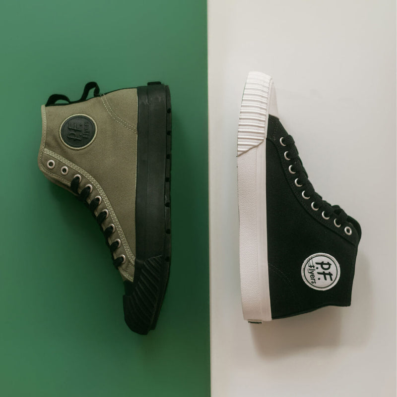 Military Inspired Canvas Shoes