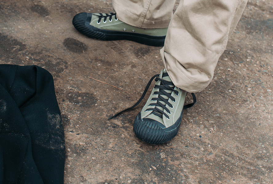Military Inspired Canvas Shoes