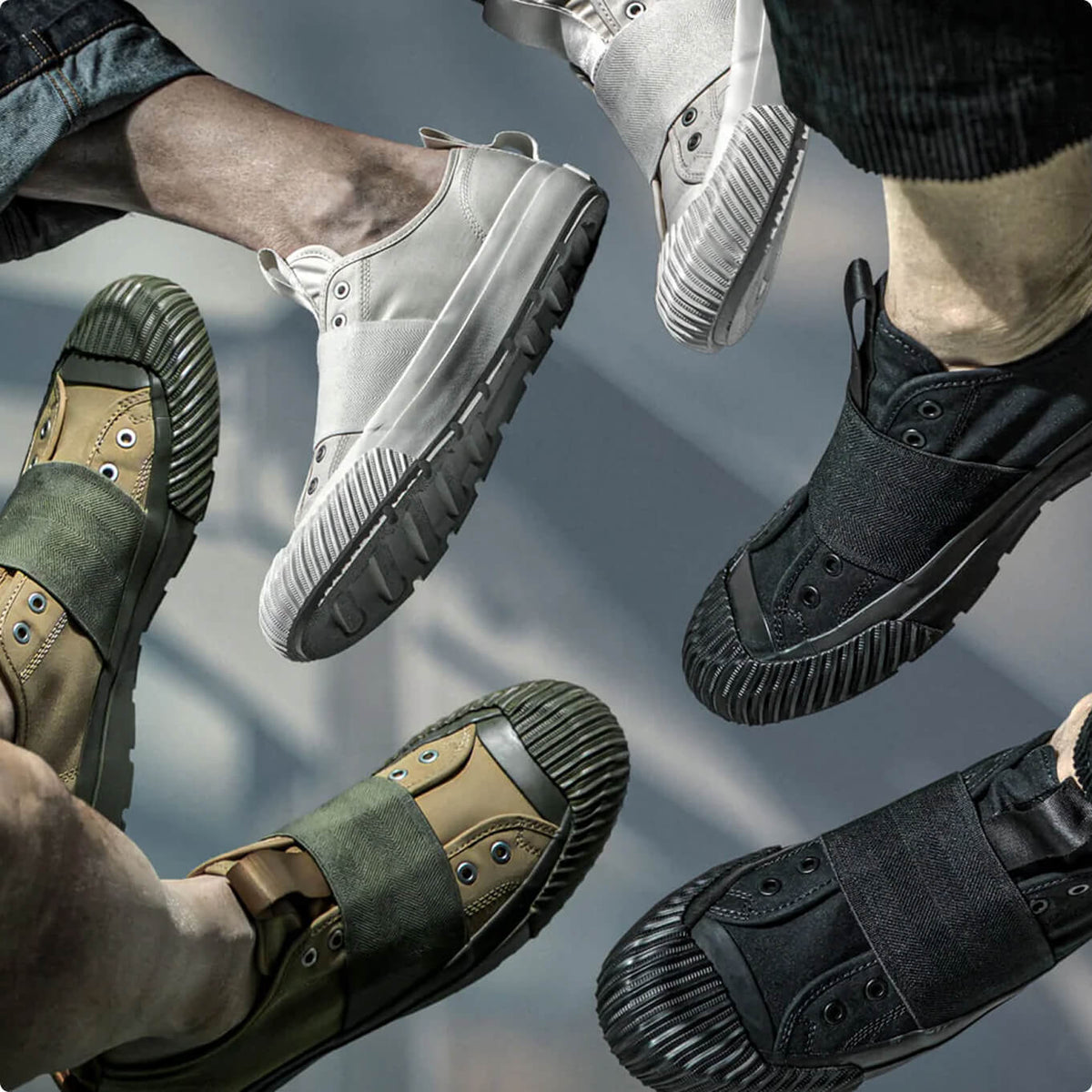 P.F. Flyers x Engineered Garments