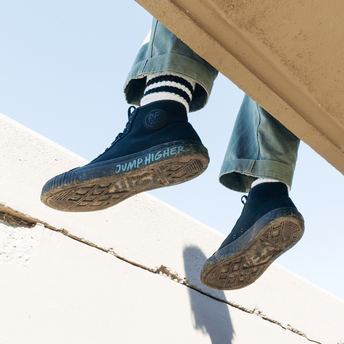 1993 Center RFJH High-Top Black/Black