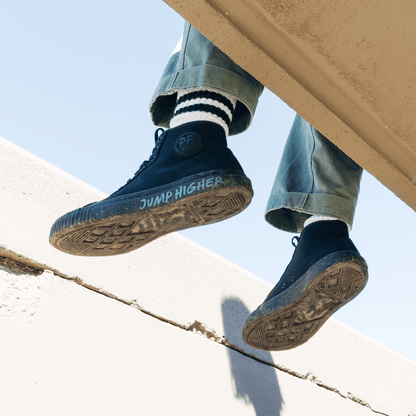 1993 Center RFJH High-Top Black/Black