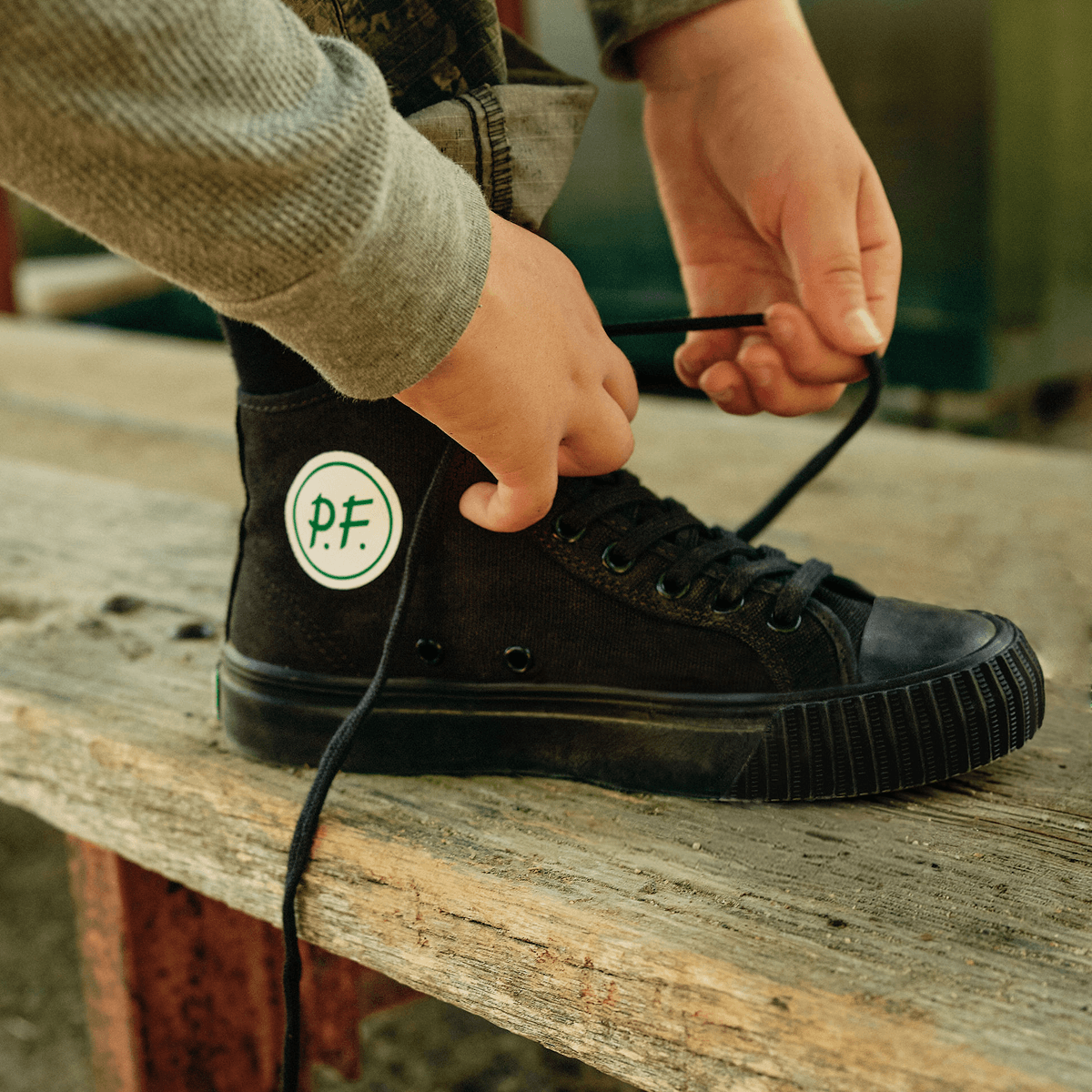 1993 Center Kids High-Top Black