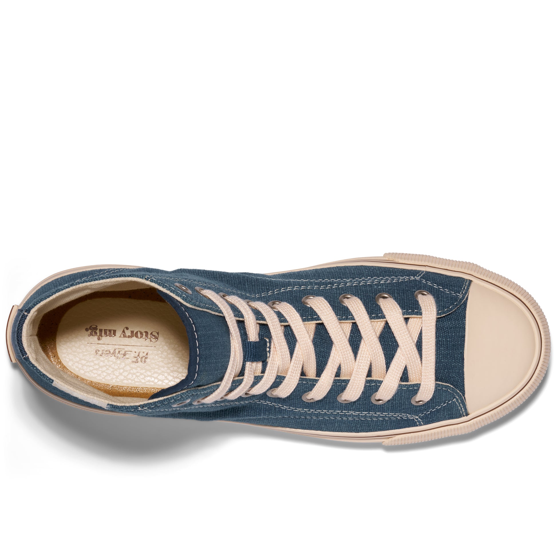 All-American Story MFG High-Top Indigo/Ecru