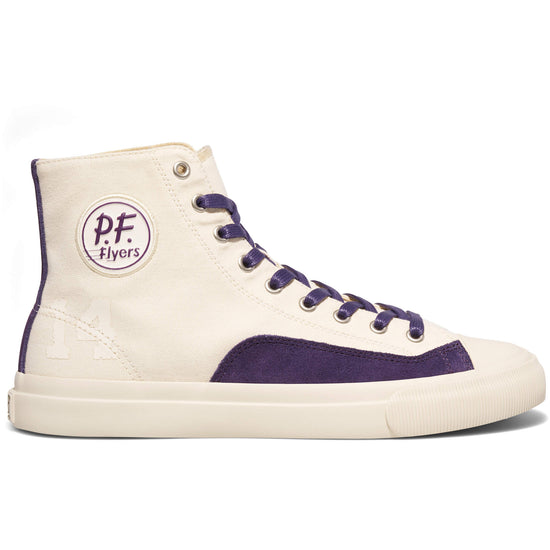 All-American 14 High-Top White/Eggplant