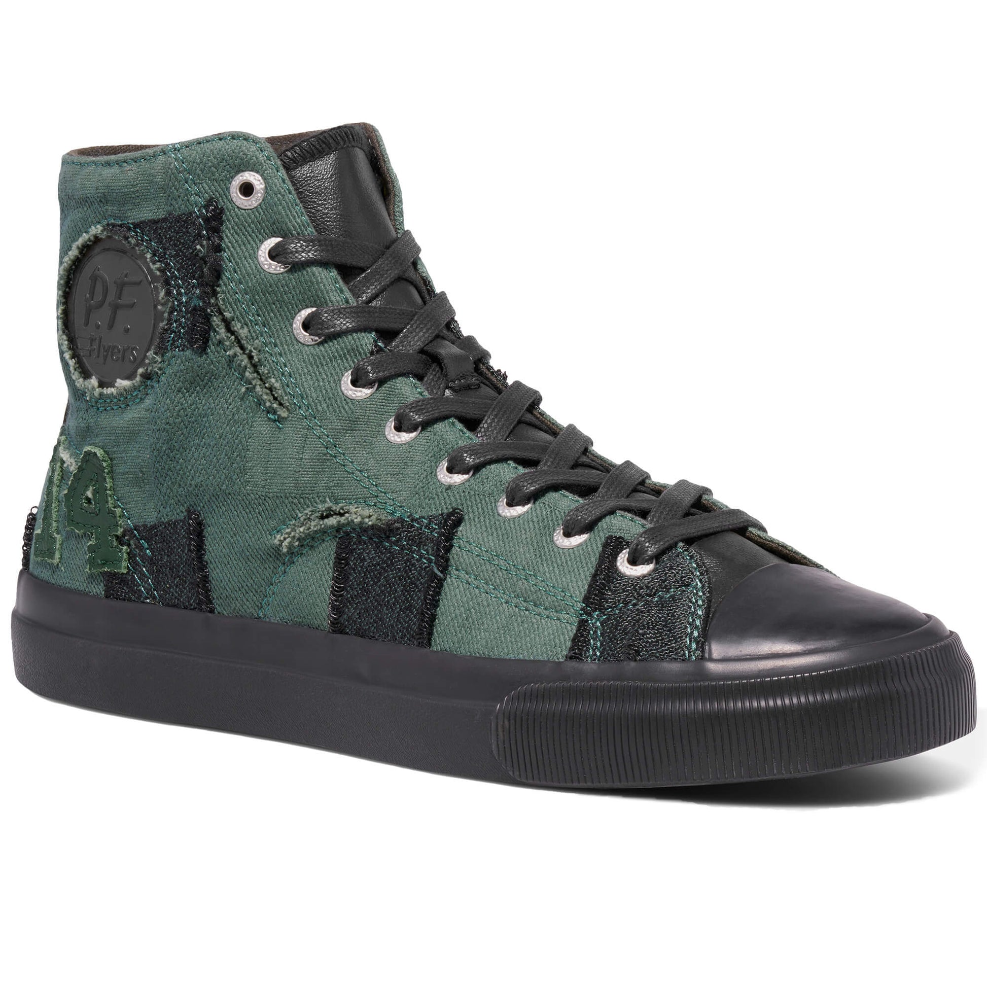 All-American High-Top 14, Deep Green/Black