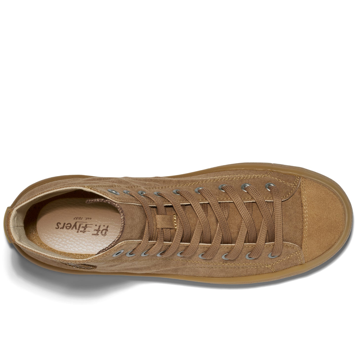All-American Crepe High-Top Tobacco