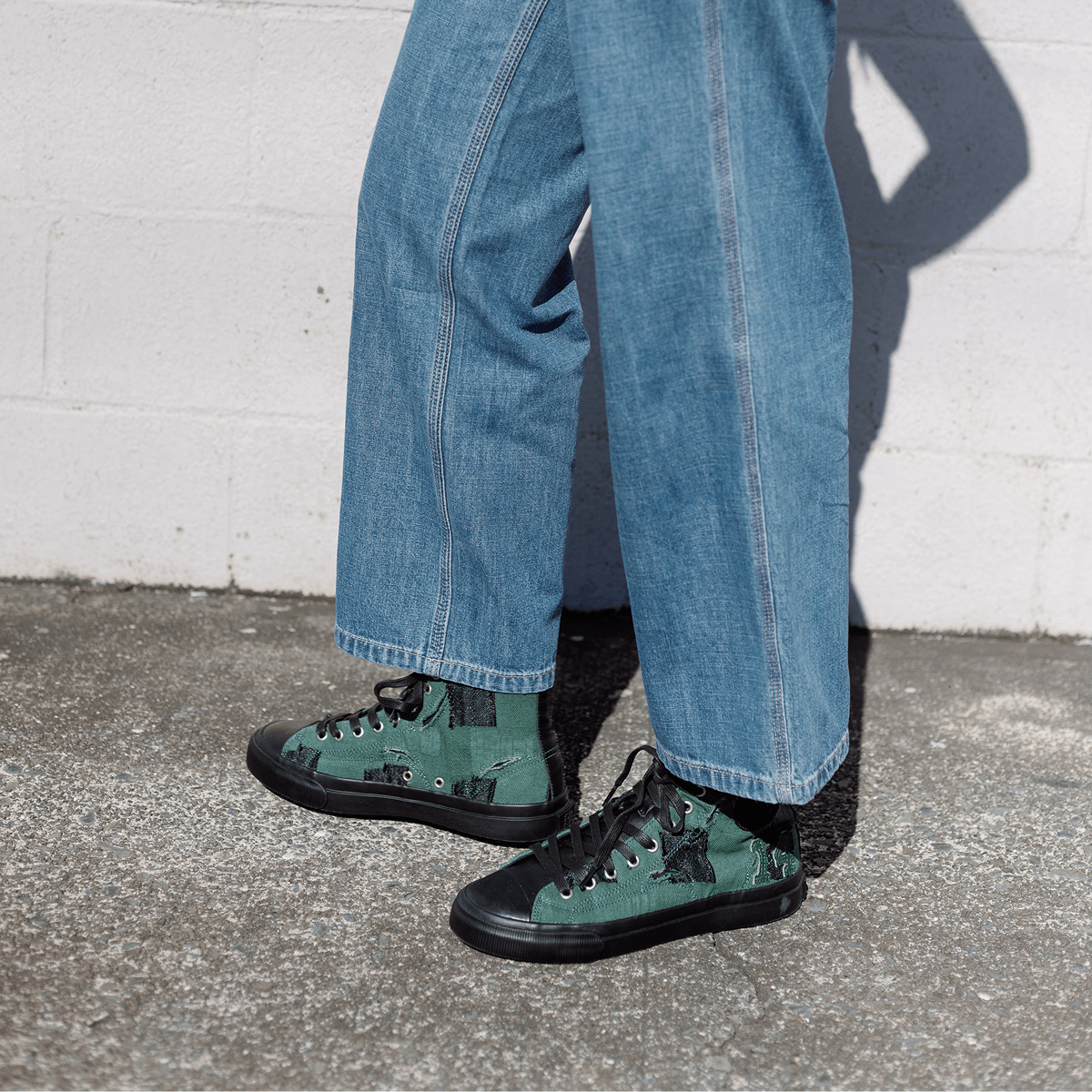 All-American High-Top 14, Deep Green/Black