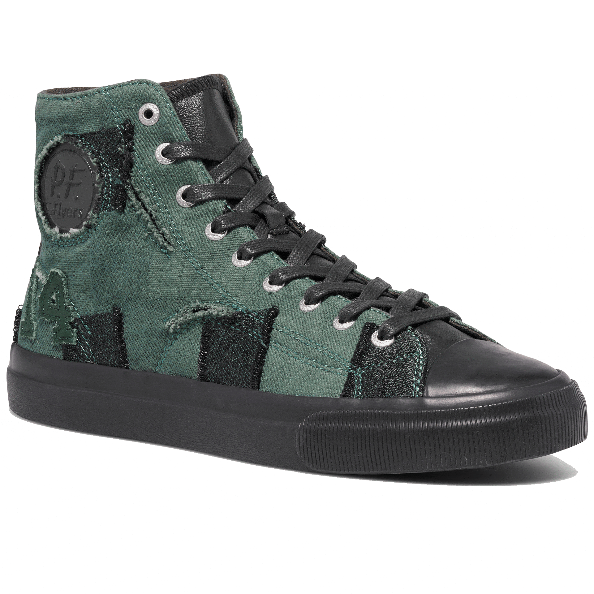 All-American High-Top 14, Deep Green/Black