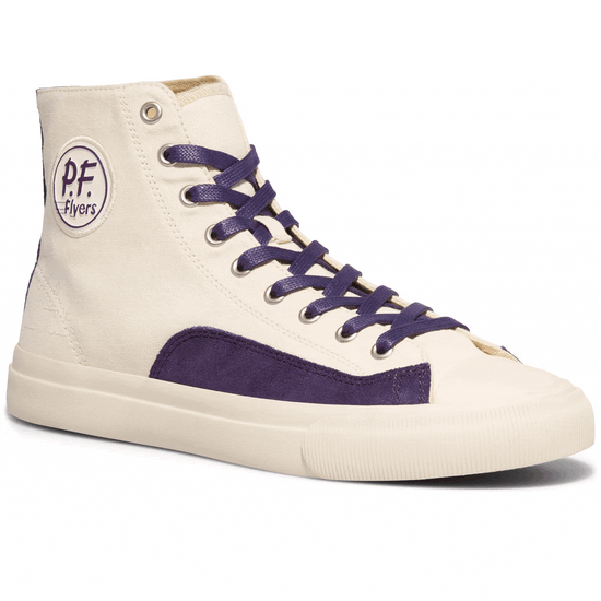 All-American High-Top White/Eggplant alternate view