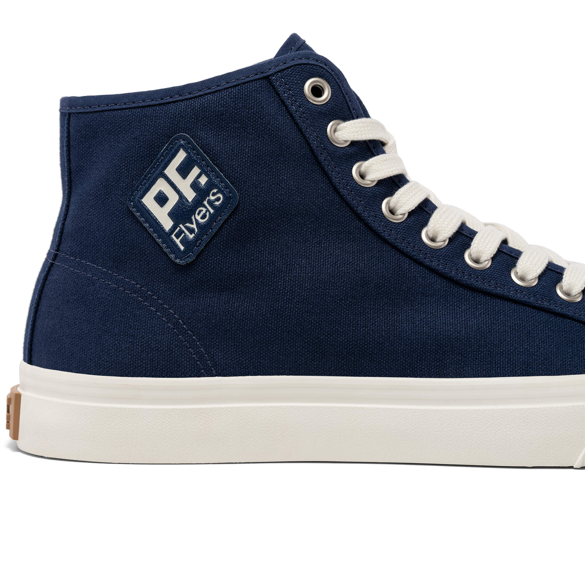 Navy Classic Center Hi Top | Unisex Canvas Sneaker