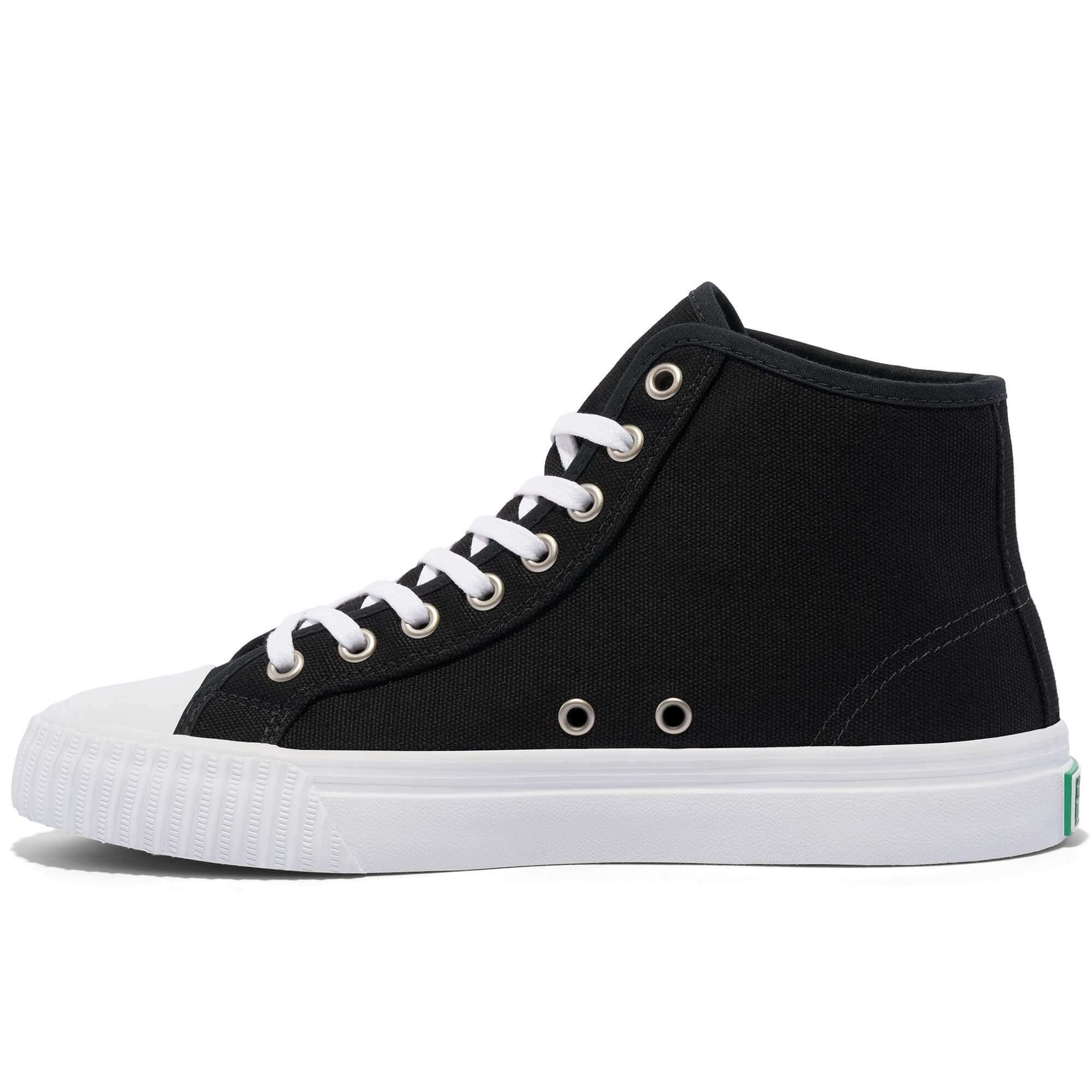 Black Center High Top Classic High Top Canvas Sneaker