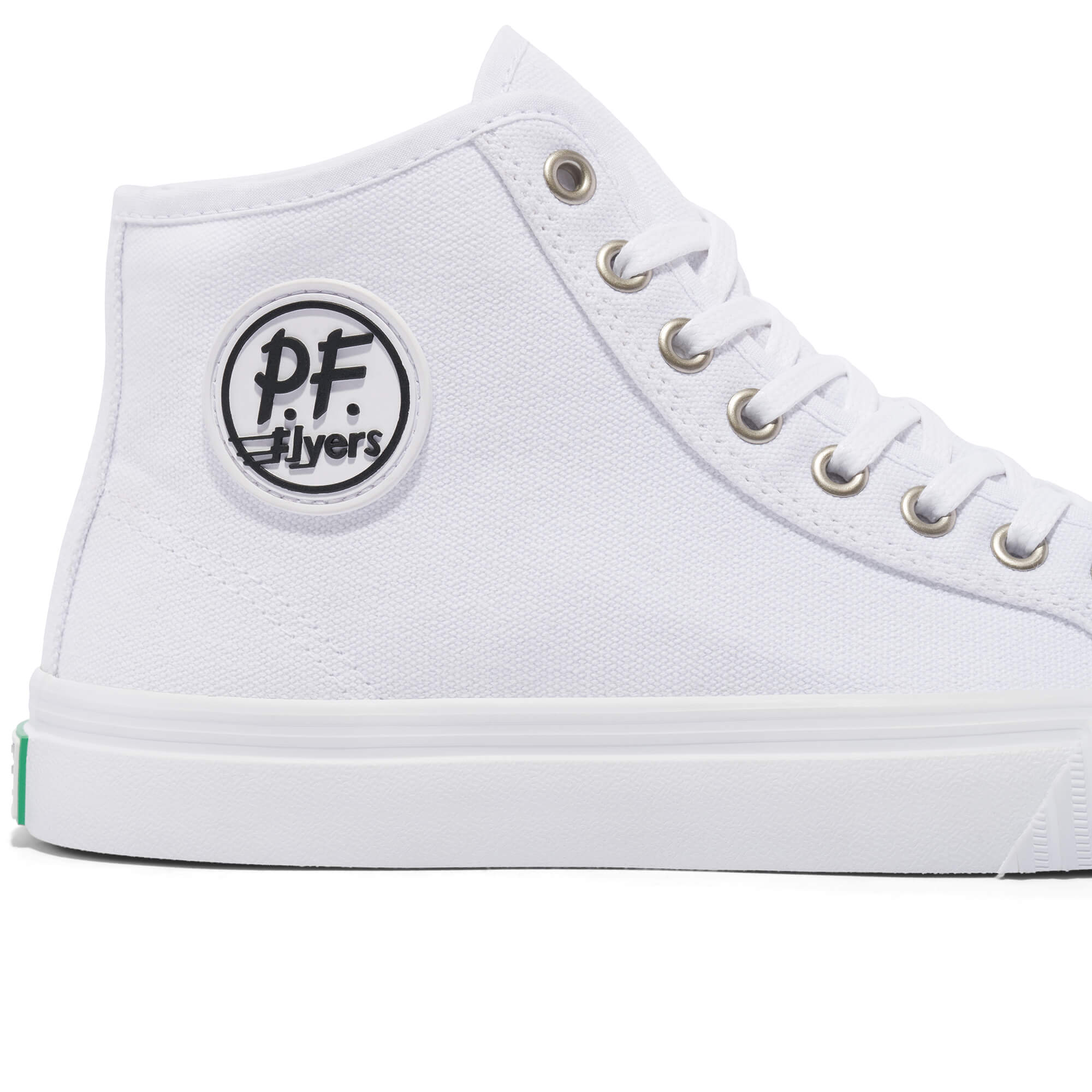 Pf flyers white sales high tops