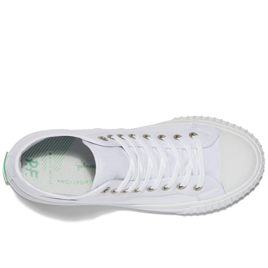 White Center High-Top Classic | High-Top Canvas Sneaker – P.F. Flyers