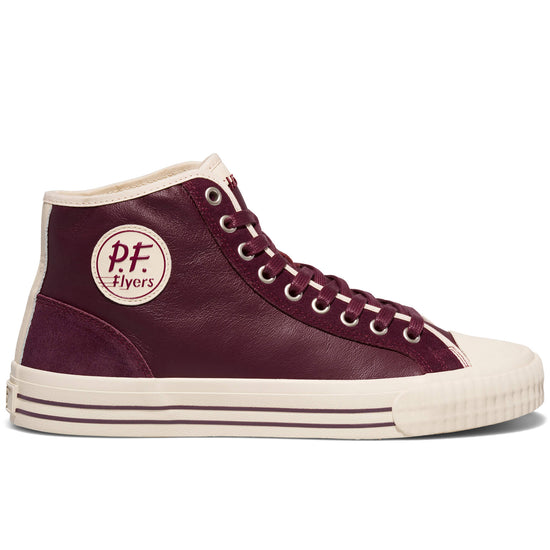 Center Vintage High-Top Burgundy/Antique White