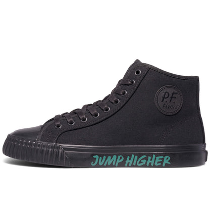 1993 Center RFJH High-Top Black/Black