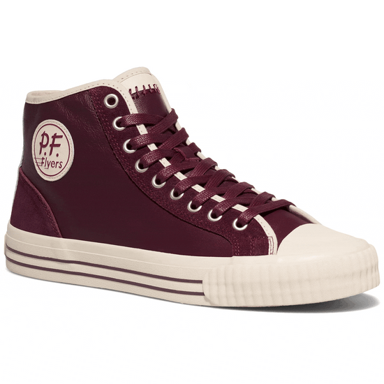 Center High-Top Burgundy/Antique White alternate view