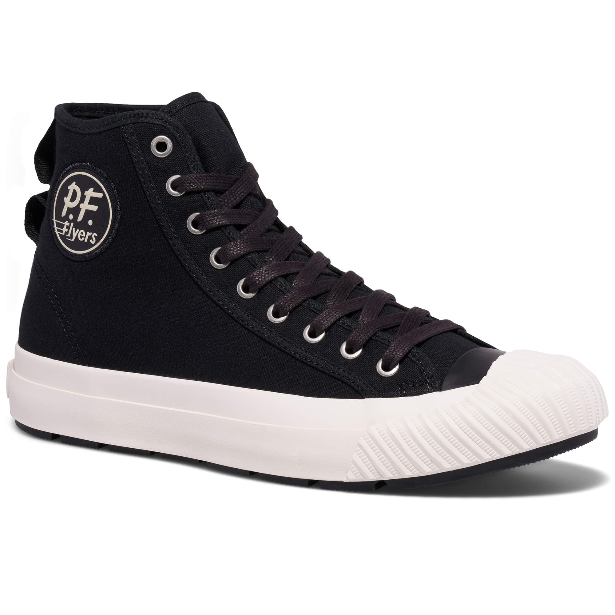 All black high top pf flyers online