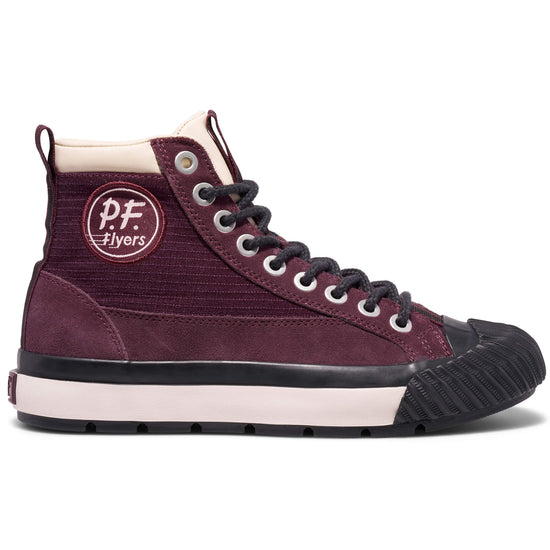 Grounder Hiker High-Top Burgundy/Black
