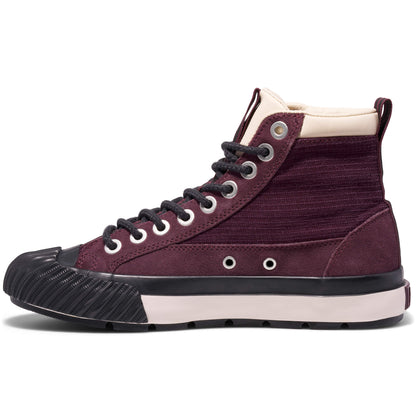 Grounder High-Top Hiker Burgundy/Black