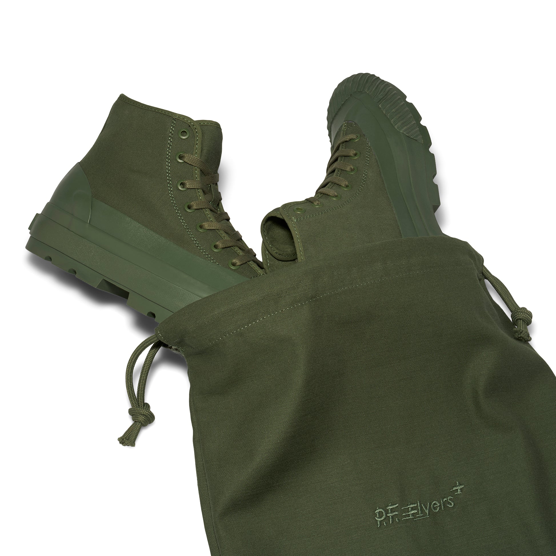 Grounder BEAMS+ High-Top Olive