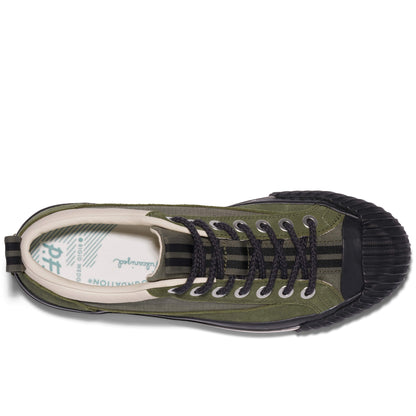 Grounder Low-Top Hiker Military Green/Black