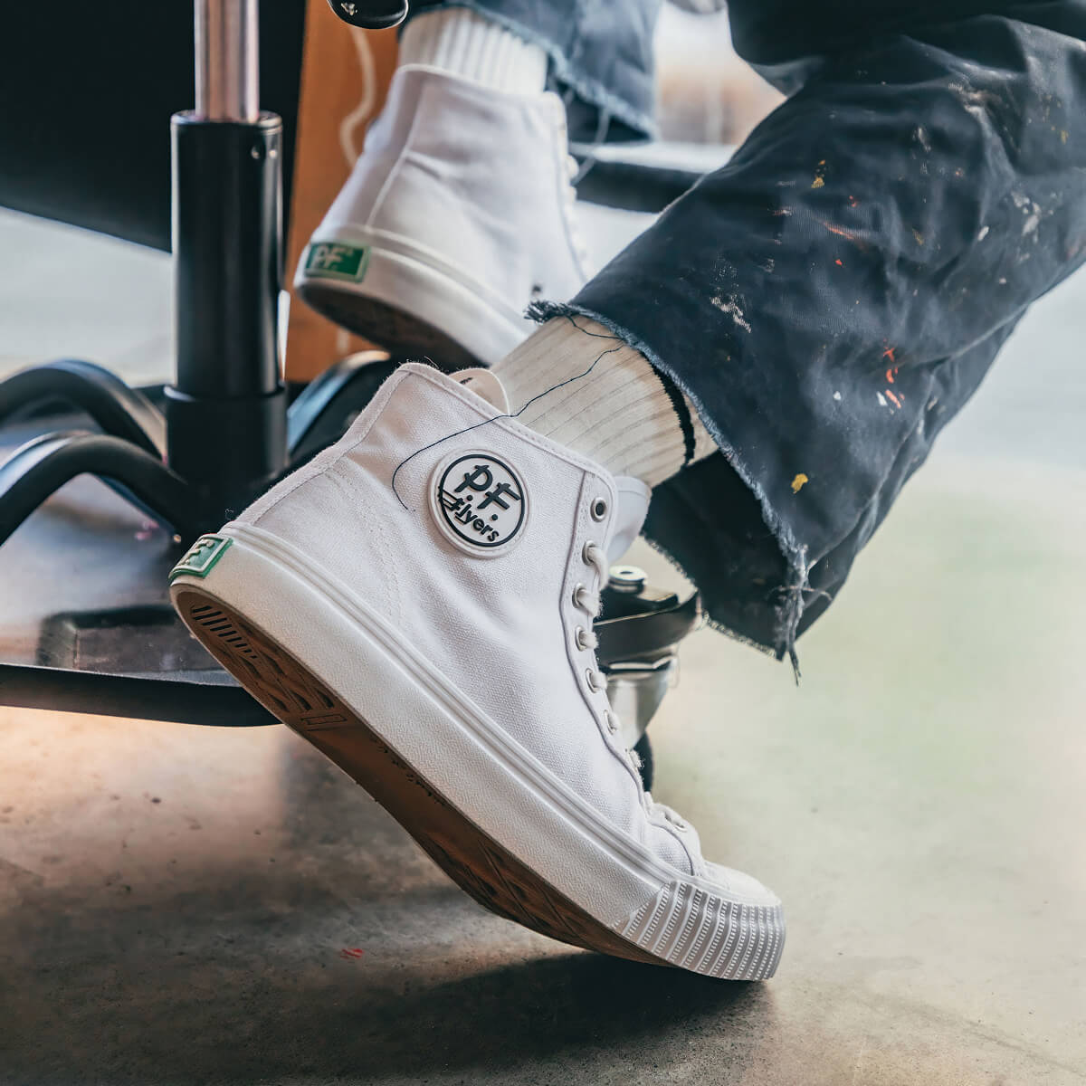 High Tops Pf Flyers Wide Pf Flyers Wide Feet Retro Black Canvas