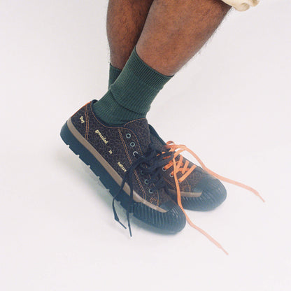 Grounder by Saeed Ferguson Low-Top Brown/Black