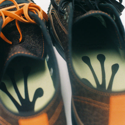 Grounder by Saeed Ferguson Low-Top Brown/Black